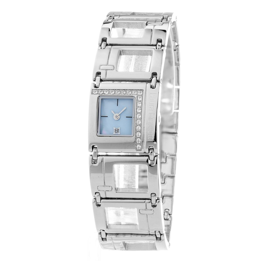 Laura Biagiotti Silver Stainless Steel Dress Watch
