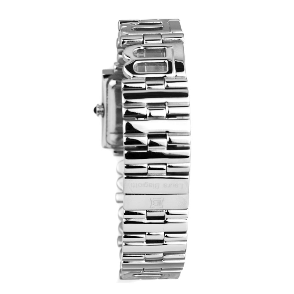 Laura Biagiotti Silver Stainless Steel Dress Watch