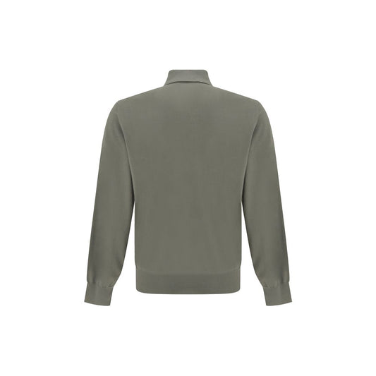 Brunello Cucinelli Green Cotton Shortsleeve Shirt