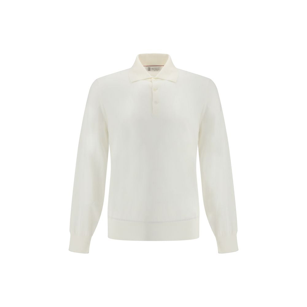 Brunello Cucinelli Cream Cotton Shirt