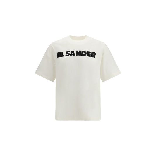 Jil Sander Cream Cotton T-Shirt