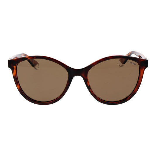 Polaroid Brown Plastic Sunglasses