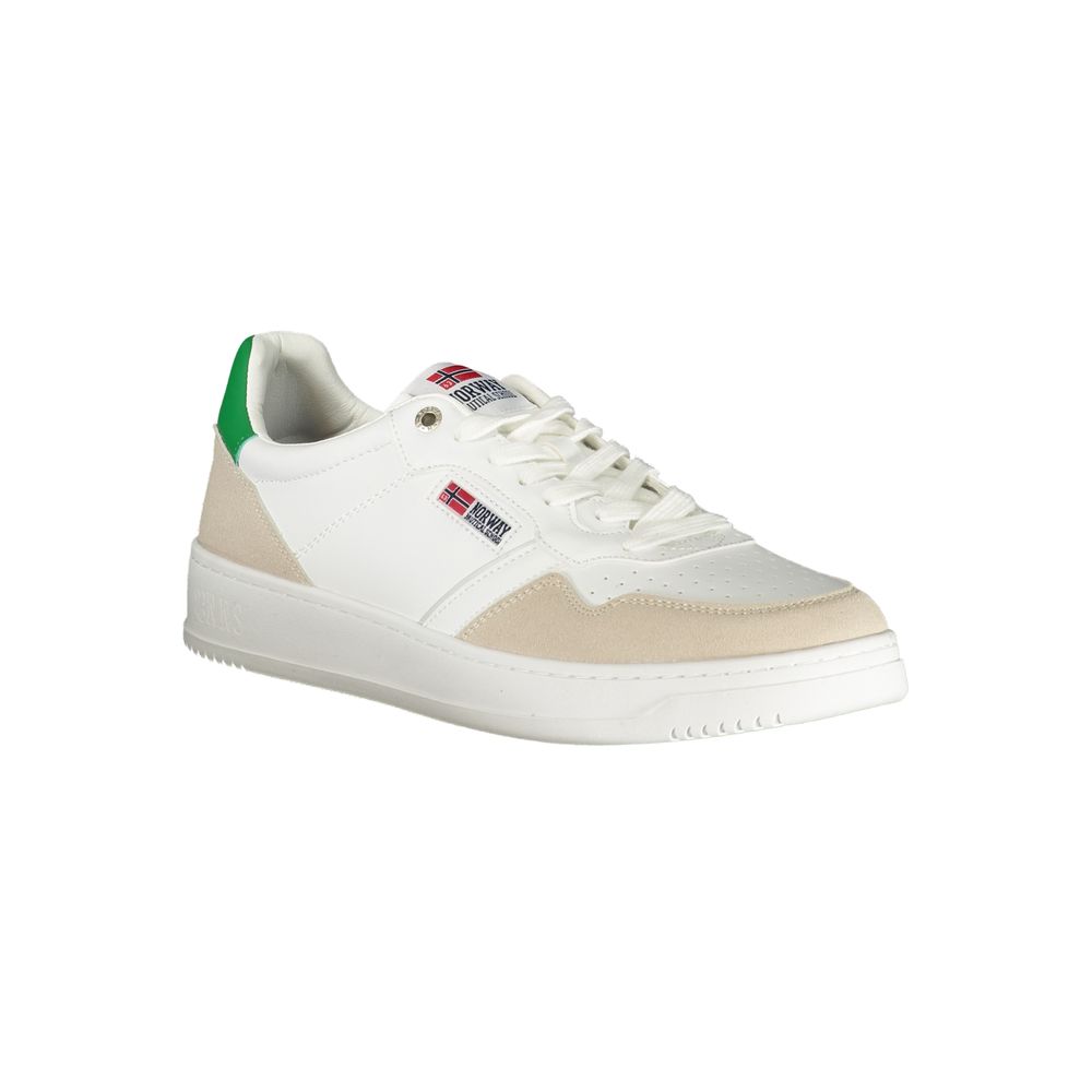 Norway 1963 White Polyurethane Men Sneaker