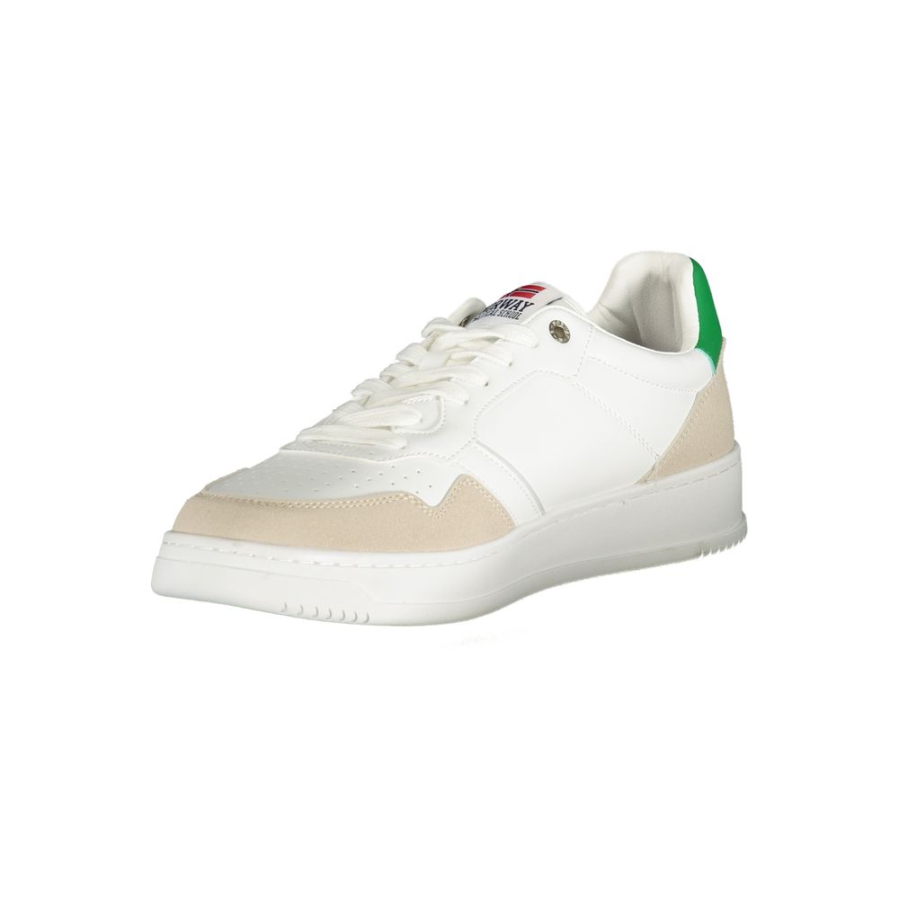 Norway 1963 White Polyurethane Men Sneaker