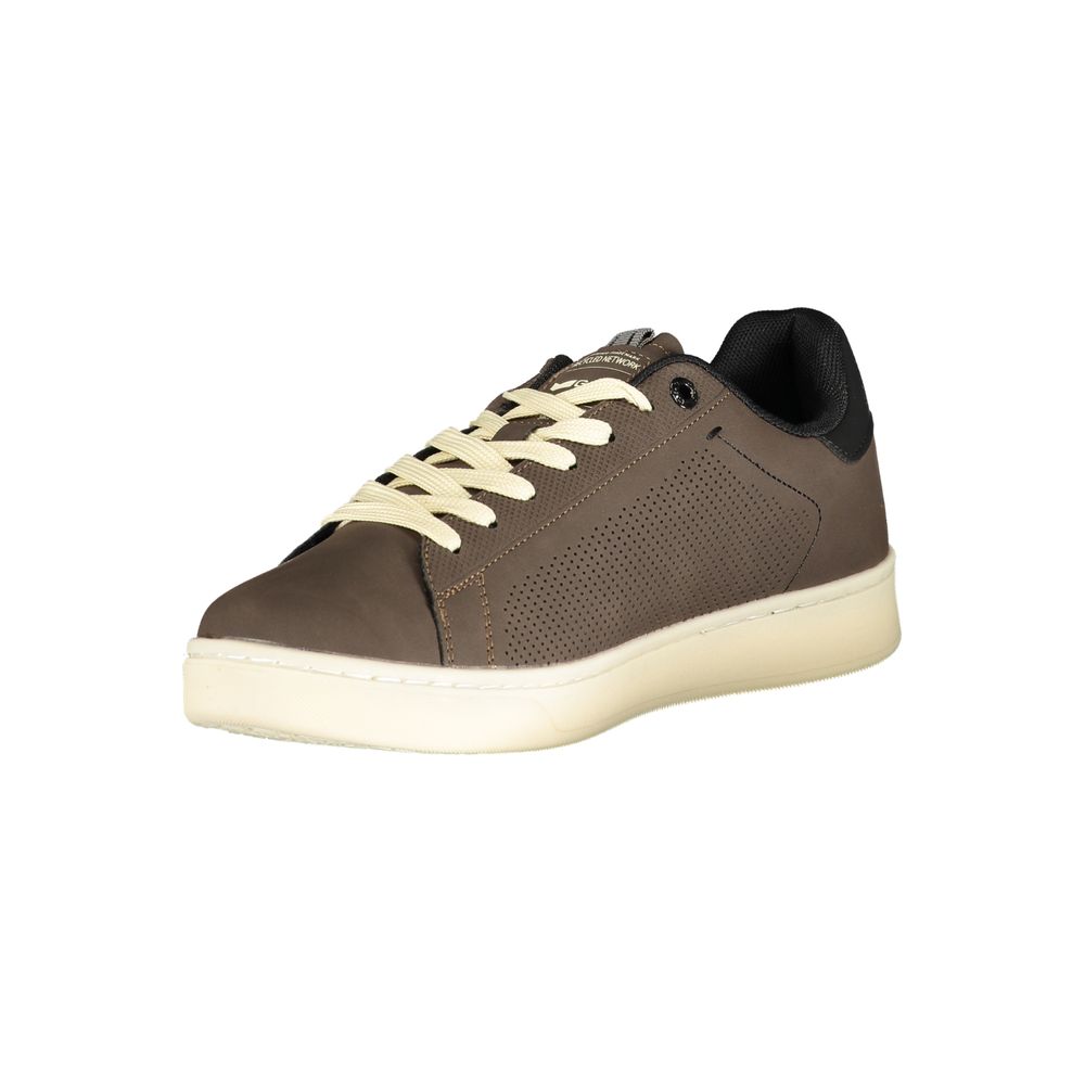 Gas Marrone Polyurethane Men Sneaker