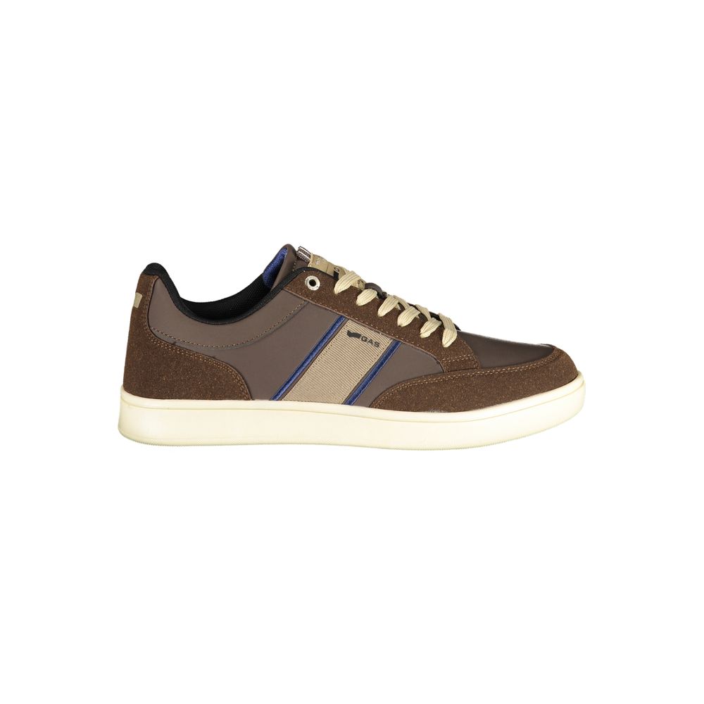 Gas Marrone Poliuretano Men Sneaker