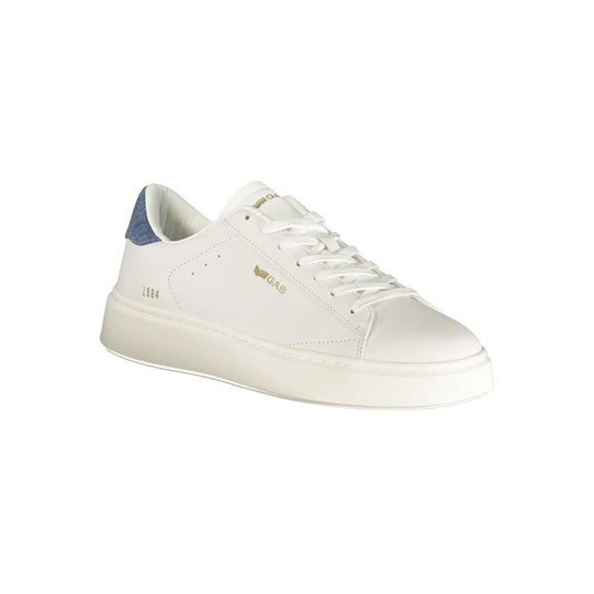 Gas Bianco Poliuretano Uomo Sneaker