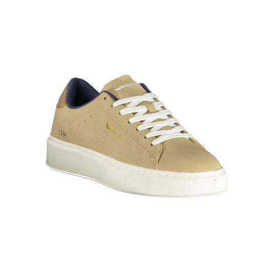 Gas Beige Polyurethane Women Sneaker