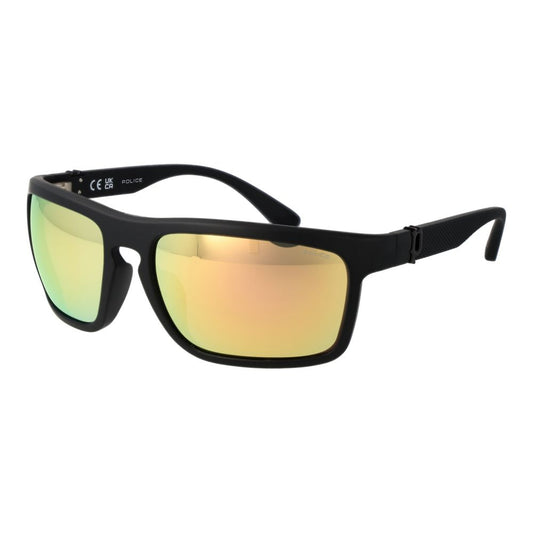 Police Black Plastic Sunglasses