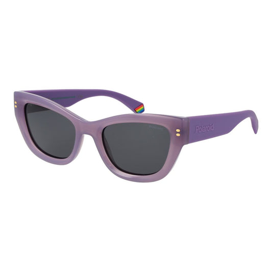 Polaroid Purple Plastic Sunglasses