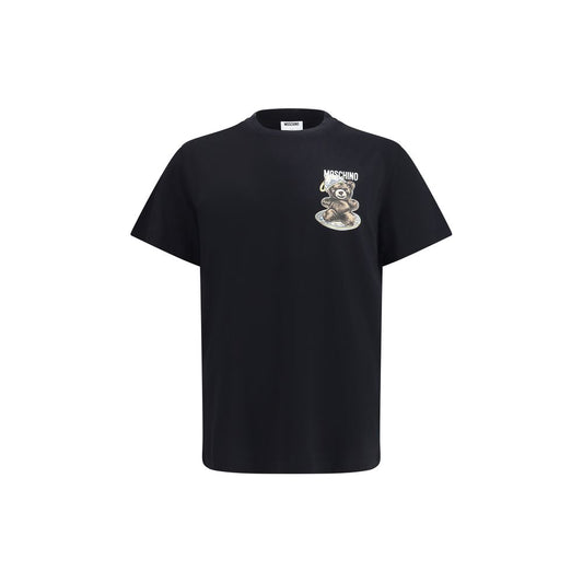 Moschino Black Cotton T-Shirt