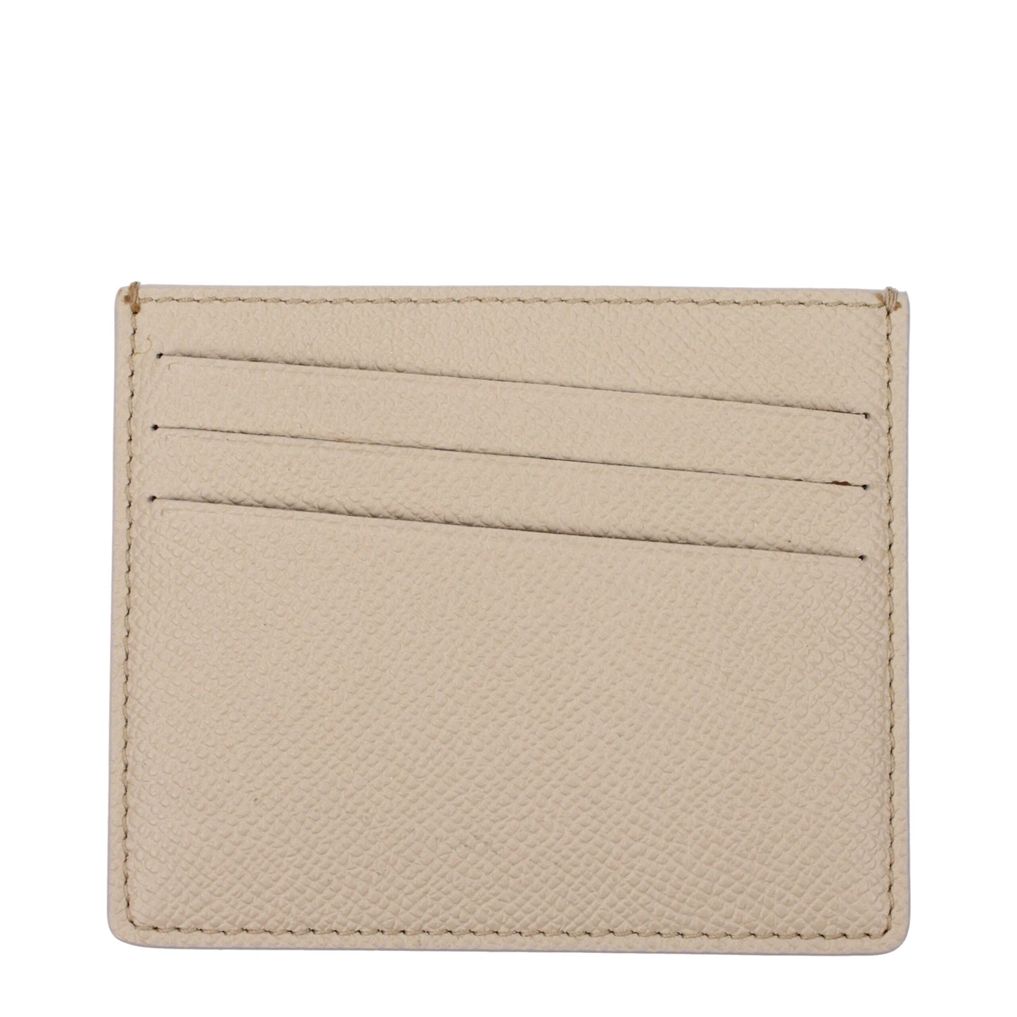 Maison Margiela Beige Leather Cardholder