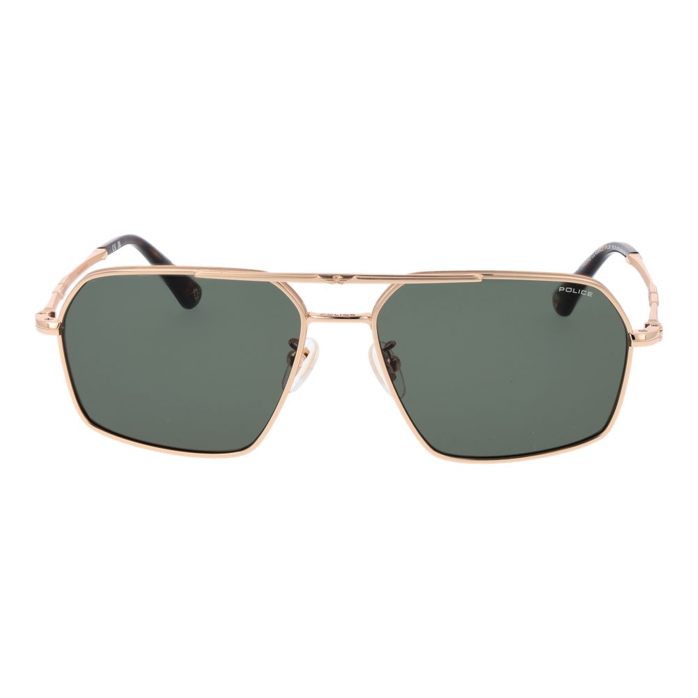 Police Gold Metal Sunglasses
