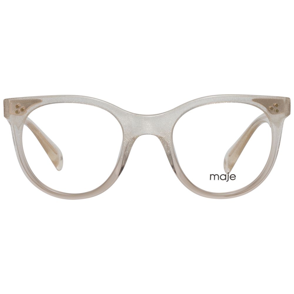 Maje Beige Plastic Glasses (Frames)