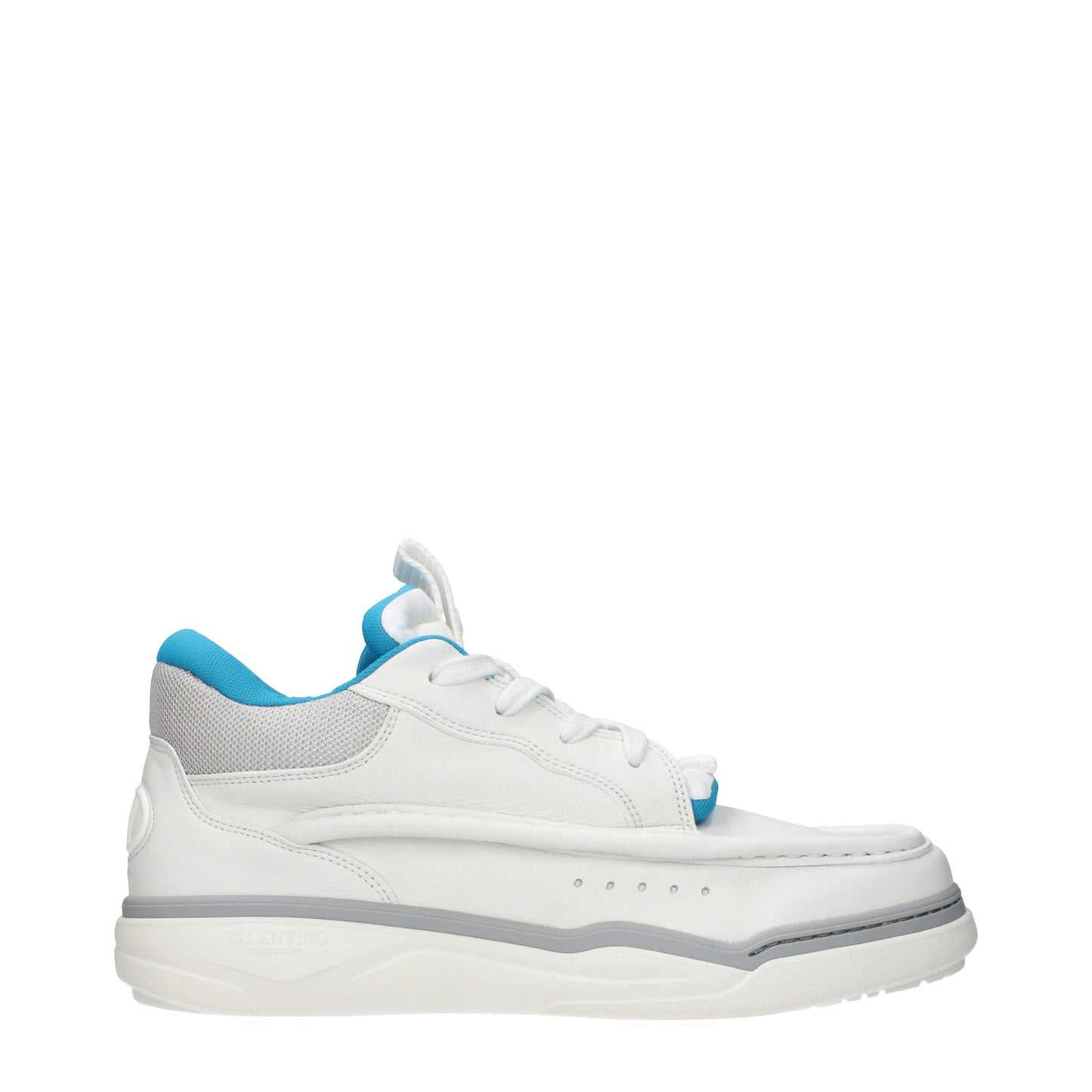 Valentino Garavani White Leather Low Top Sneakers