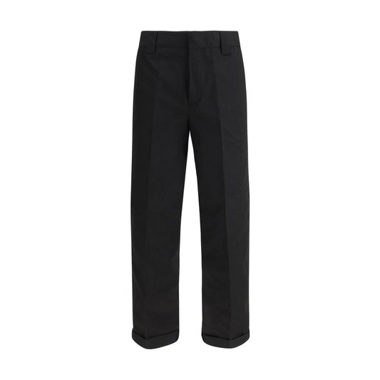 Golden Goose Black Cotton Chino Pants