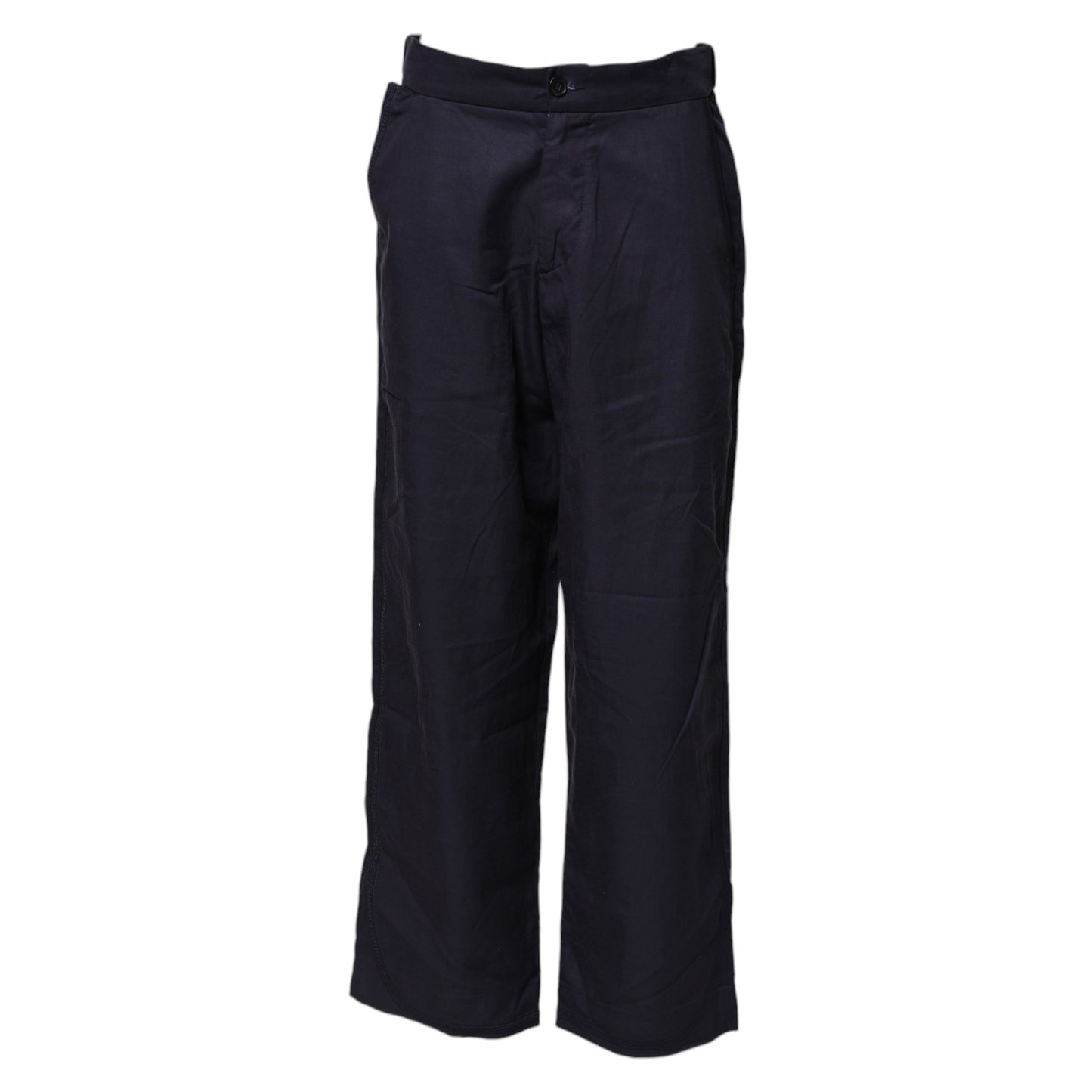Levi's Navy Blue Straight High Waist Chino Casual Trouser Pants