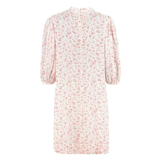 Ganni White Viscose Casual Dress