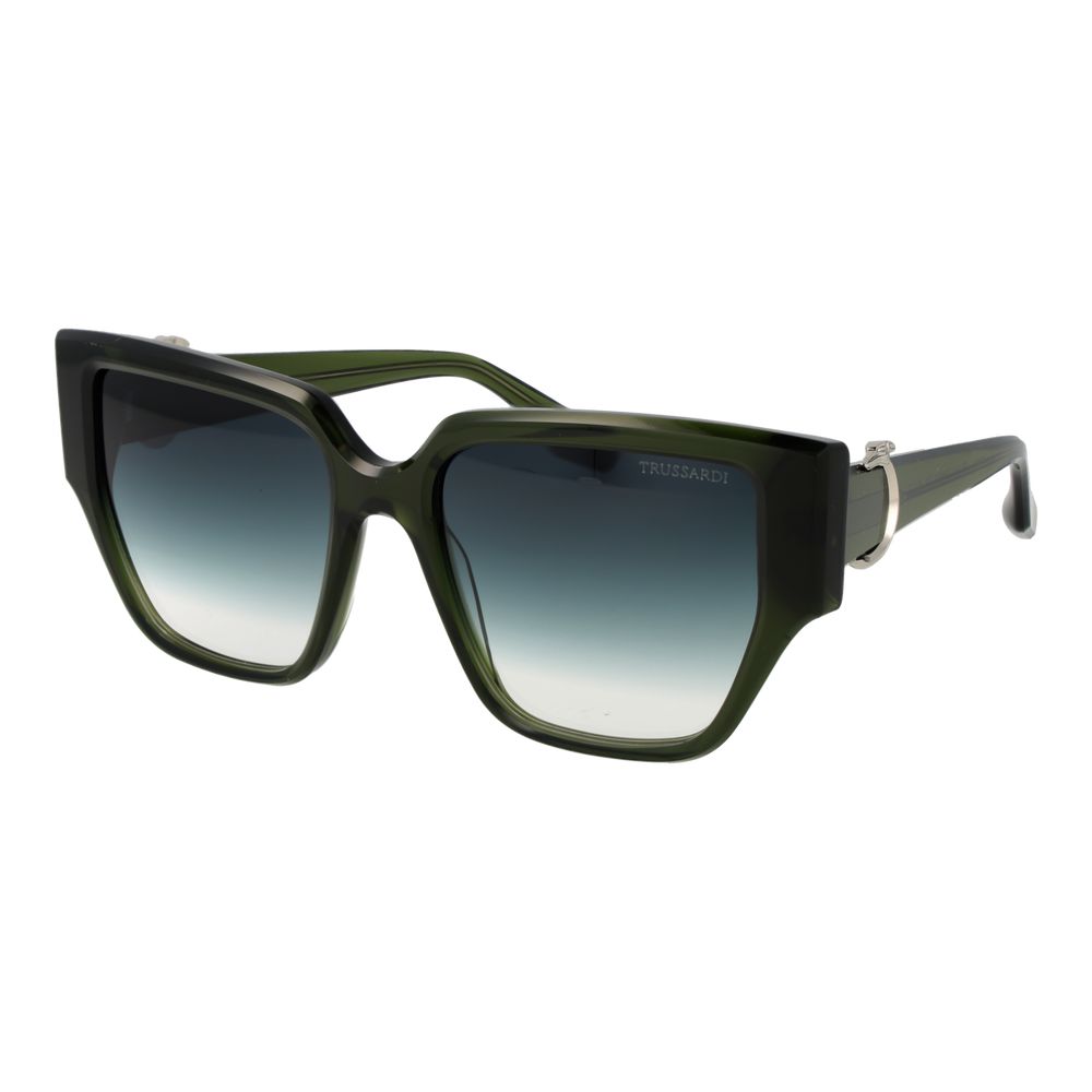 Trussardi Olive Acetate Sunglasses