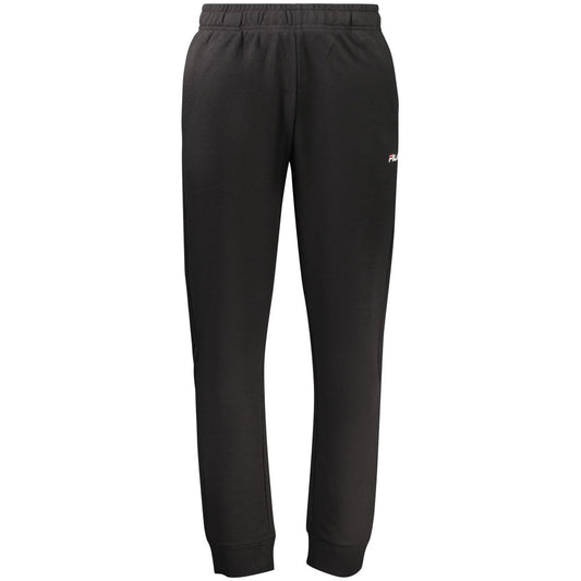 Fila Black Cotton Men's Sweatpant