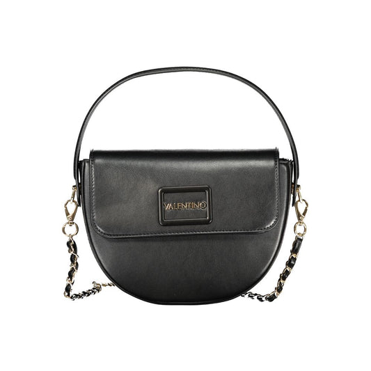 Mario Valentino Black Polyurethane Women's Handbag