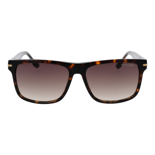 Trussardi Brown Acetate Sunglasses