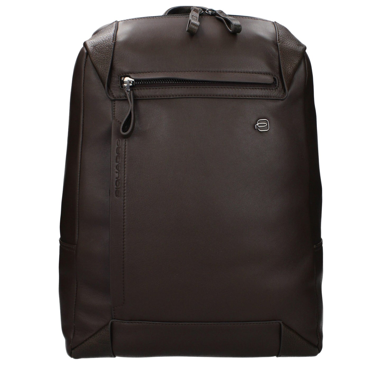 Piquadro Brown Leather Backpack