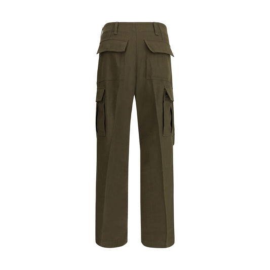 Tom Ford Green Cashmere Cargo Pants
